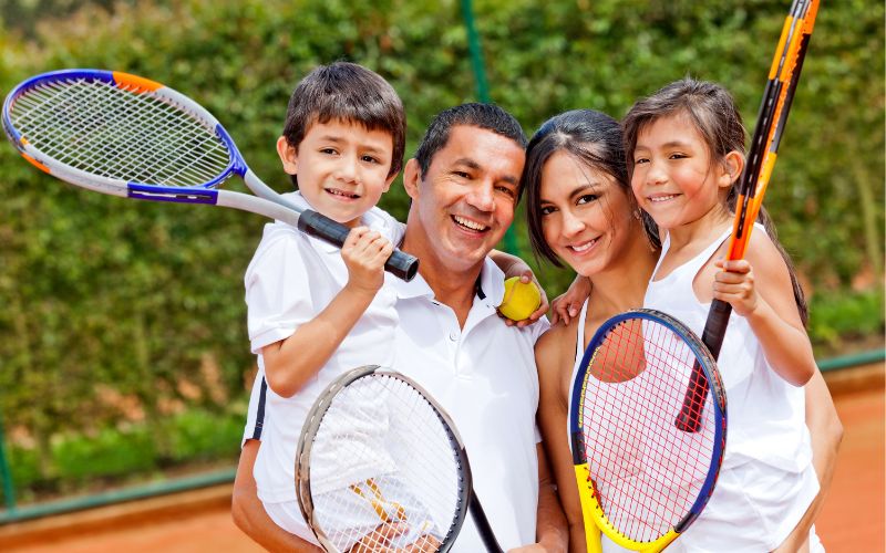 tennis helps in parenting
